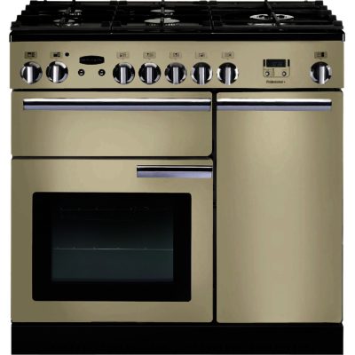 Rangemaster Professional+ 90cm  91920 Natural Gas Range Cooker in Cream with FSD Hob